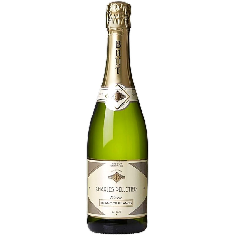 Игристое вино Charles Pelletier Blanc de blancs Reserve Brut 0,75 л. Игристое вино Charles Roux Blanc de blancs Brut 0,75 л. Grandial Blanc de blancs Brut 0,75 л.. Брют Блан де Блан Принс де Лиз.